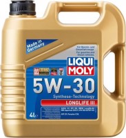 Фото - Моторное масло Liqui Moly Longlife III 5W-30 4 л