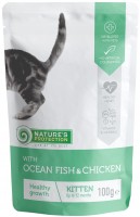 Фото - Корм для кошек Natures Protection Kitten Ocean Fish/Chicken Pouch 100 g 