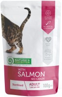 Фото - Корм для кошек Natures Protection Sterilised Pouch Salmon 100 g