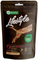 Фото - Корм для кошек Natures Protection Lifestyle Snack Soft Rabbit Strips 75 g