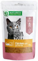 Фото - Корм для кошек Natures Protection Snacks Chicken with Goji Berries 75 g