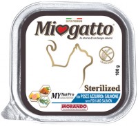 Фото - Корм для кошек Morando Miogatto Adult Sterilised Salmon 100 g