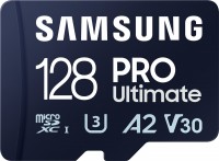 Фото - Карта памяти Samsung PRO Ultimate + Adapter microSDXC 128 ГБ