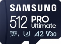 Фото - Карта памяти Samsung PRO Ultimate + Adapter microSDXC 512 ГБ