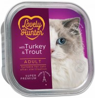 Фото - Корм для кошек Lovely Hunter Adult Canned Sterilised Turkey/Trouts 85 g 