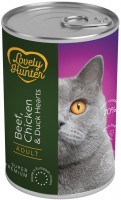 Фото - Корм для кошек Lovely Hunter Adult Canned Beef/Chicken/Duck Hearts 400 g