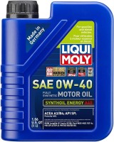 Фото - Моторное масло Liqui Moly Synthoil Energy A40 0W-40 1 л