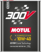 Фото - Моторное масло Motul 300V Competition 10W-40 2 л