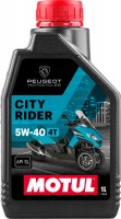 Фото - Моторное масло Motul City Rider Peugeot 5W-40 4T 1L 1 л