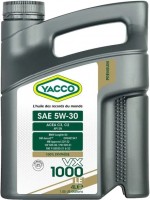 Моторное масло Yacco VX 1000 LE 5W-30 4 л