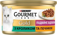 Фото - Корм для кошек Gourmet Gold Canned Rabbit/Liver 24 pcs 