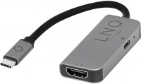 Фото - Картридер / USB-хаб LINQ 2in1 4K HDMI Adapter with PD 