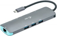 Фото - Картридер / USB-хаб i-Tec USB-C Metal Nano Docking Station 4K HDMI LAN + Power Delivery 100 W 