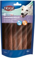 Фото - Корм для собак Trixie Denta Fun Chewing Rolls with Rabbit 70 g 6 шт