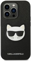 Фото - Чехол Karl Lagerfeld Saffiano Choupette Head Patch for iPhone 14 Pro Max 