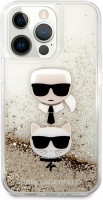 Фото - Чехол Karl Lagerfeld Liquid Glitter Karl & Choupette for iPhone 13 Pro Max 