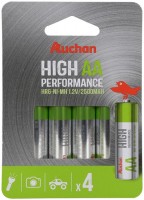 Фото - Аккумулятор / батарейка Auchan  4xAA 2500 mAh