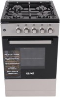 Фото - Плита Prime Technics PSG 54002 B нержавейка