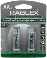 Фото - Аккумулятор / батарейка Rablex 2xAA  2500 mAh