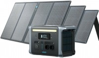 Фото - Зарядная станция ANKER 757 PowerHouse + 3 Solar Panel (100W) 