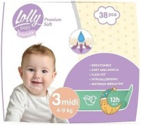 Фото - Подгузники Lolly Premium Soft Diapers 3 / 38 pcs 