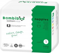 Фото - Подгузники Bambiboo Cottonwear Newborn 1 / 28 pcs 