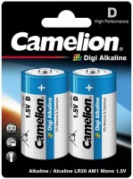 Аккумулятор / батарейка Camelion Digi Alkaline 2xD 