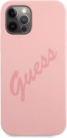 Фото - Чехол GUESS Silicone Vintage Script for iPhone 12/12 Pro 