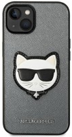 Фото - Чехол Karl Lagerfeld Saffiano Choupette Head Patch for iPhone 14 