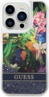 Фото - Чехол GUESS Flower Liquid Glitter for iPhone 14 Pro 