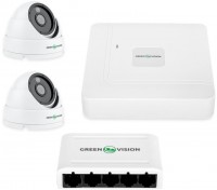 Фото - Комплект видеонаблюдения GreenVision GV-IP-K-W67/02 