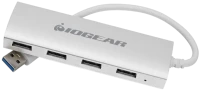 Фото - Картридер / USB-хаб IOGEAR met(AL) USB 3.0 4-Port Hub 
