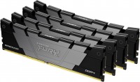 Фото - Оперативная память Kingston Fury Renegade DDR4 Black 4x16Gb KF432C16RB12K4/64