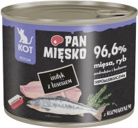 Фото - Корм для кошек PAN MIESKO Wet Food Adult Turkey with Salmon 200 g 