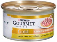 Фото - Корм для кошек Gourmet Gold Canned Sauce Delights Chicken 85 g 