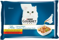 Фото - Корм для кошек Gourmet Perle Gravy Delight Beef/Chicken 4 pcs 