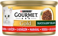Фото - Корм для кошек Gourmet Gold Canned Succulent Delights Beef 85 g 