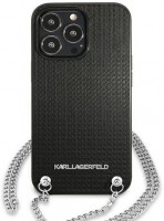 Фото - Чехол Karl Lagerfeld Leather Textured and Chain for iPhone 13 Pro 