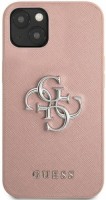 Фото - Чехол GUESS Saffiano Metal Logo for iPhone 13 mini 