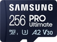 Фото - Карта памяти Samsung PRO Ultimate + Reader microSDXC 256 ГБ