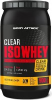Фото - Протеин Body Attack Clear Iso Whey 0.9 кг