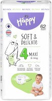 Фото - Подгузники Bella Baby Happy Soft & Delicate Maxi 4 / 62 pcs 