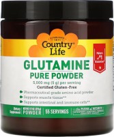 Фото - Аминокислоты Country Life Glutamine Pure Powder 275 g 