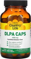 Фото - Аминокислоты Country Life DLPA Caps 60 cap 