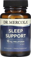 Фото - Аминокислоты Dr Mercola Sleep Support 10 mg Melatonin 30 cap 