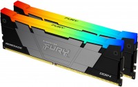 Фото - Оперативная память Kingston Fury Renegade DDR4 RGB 2x32Gb KF432C16RB2AK2/64