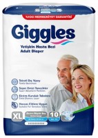 Фото - Подгузники Giggles Adult Diapers XL / 10 pcs 