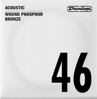 Фото - Струны Dunlop Phosphor Bronze Single 46 