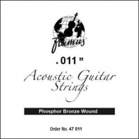 Фото - Струны Framus Single Plain Steel Phosphor Bronze 11 