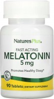 Фото - Аминокислоты Natures Plus Melatonin 5 mg 90 tab 
